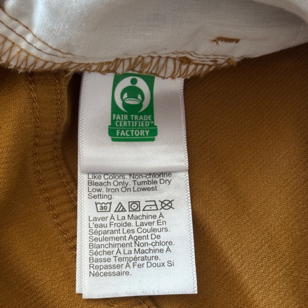 J. Crew Bronze Corduroy Pant Sz 3 petite NWT - Picture 5 of 6